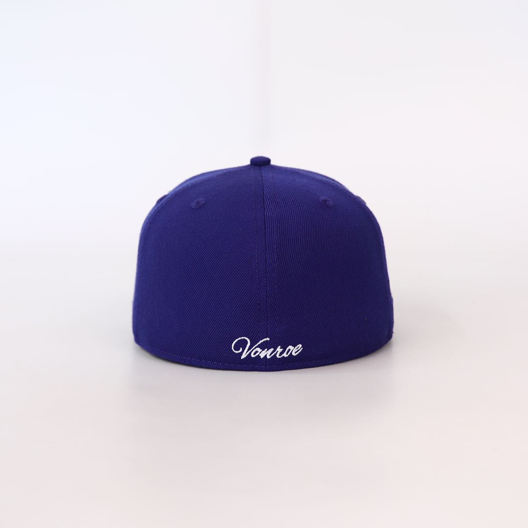 Fitted Cap - Navy Blue