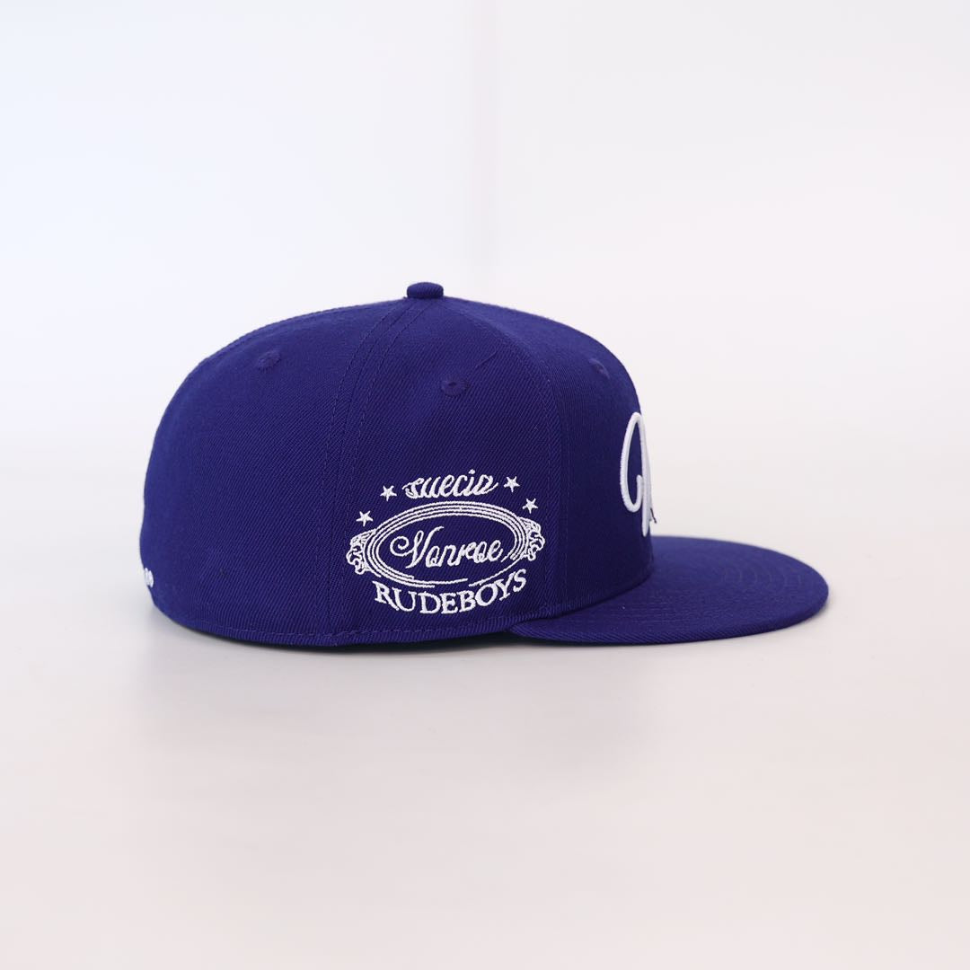 Fitted Cap - Navy Blue
