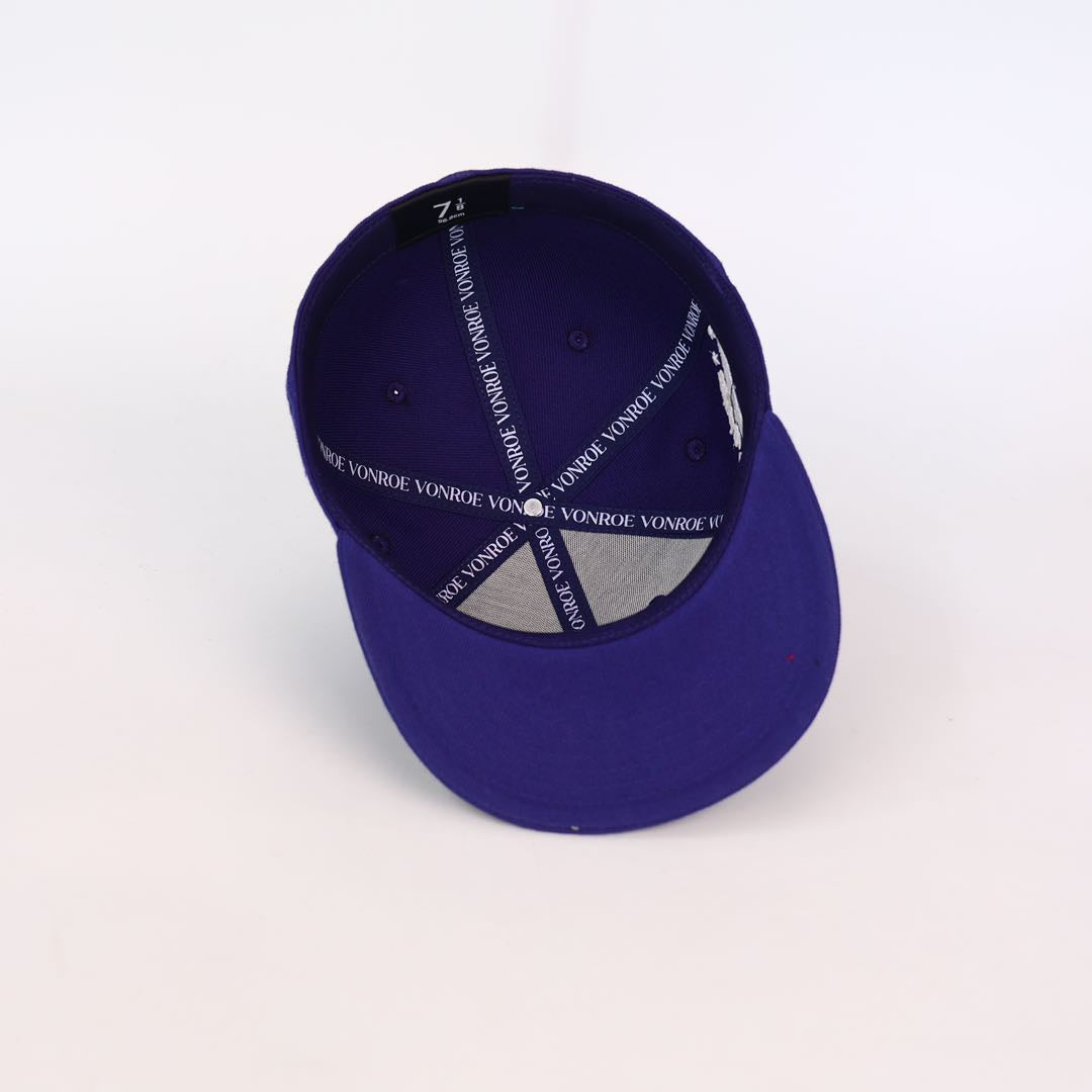 Fitted Cap - Navy Blue