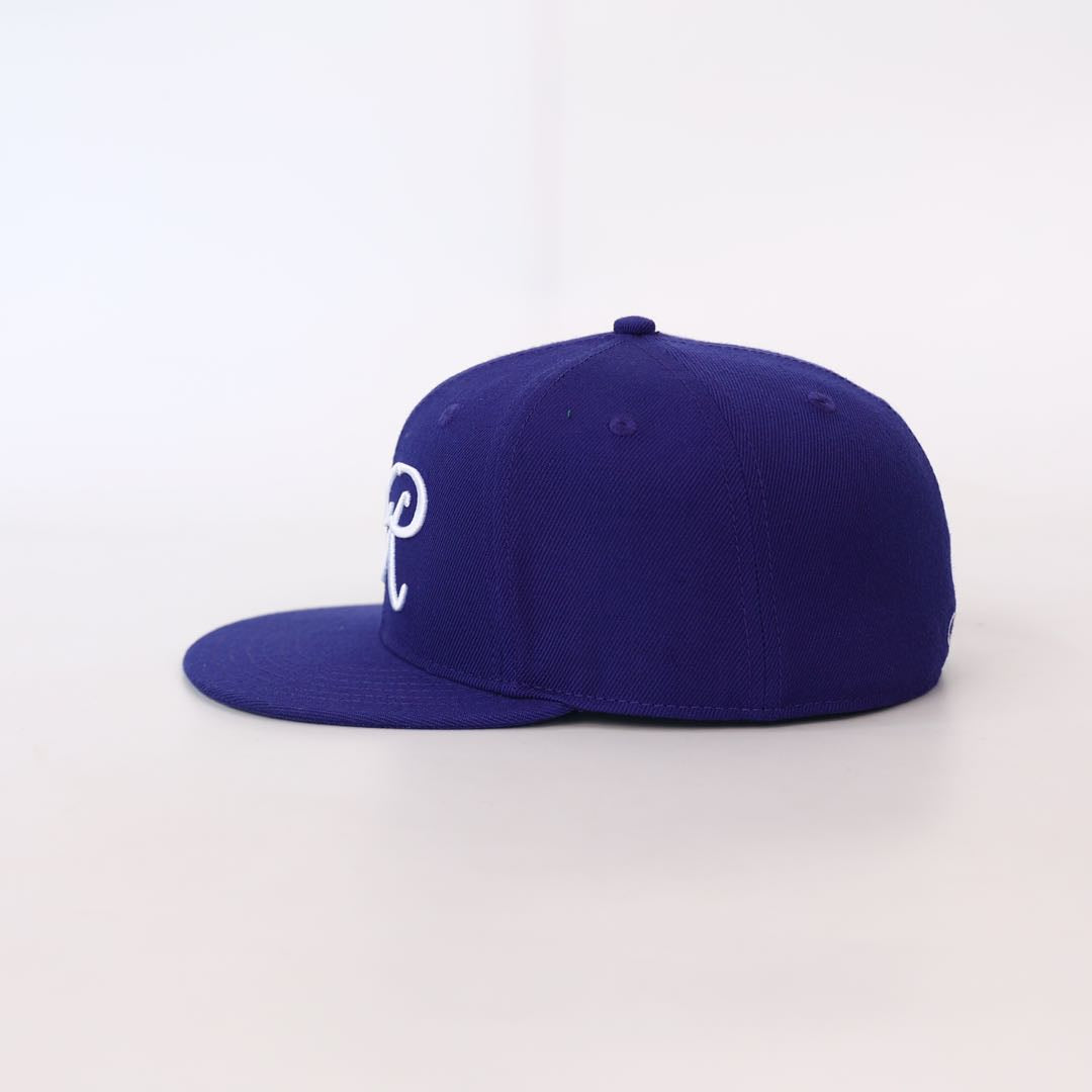 Fitted Cap - Navy Blue