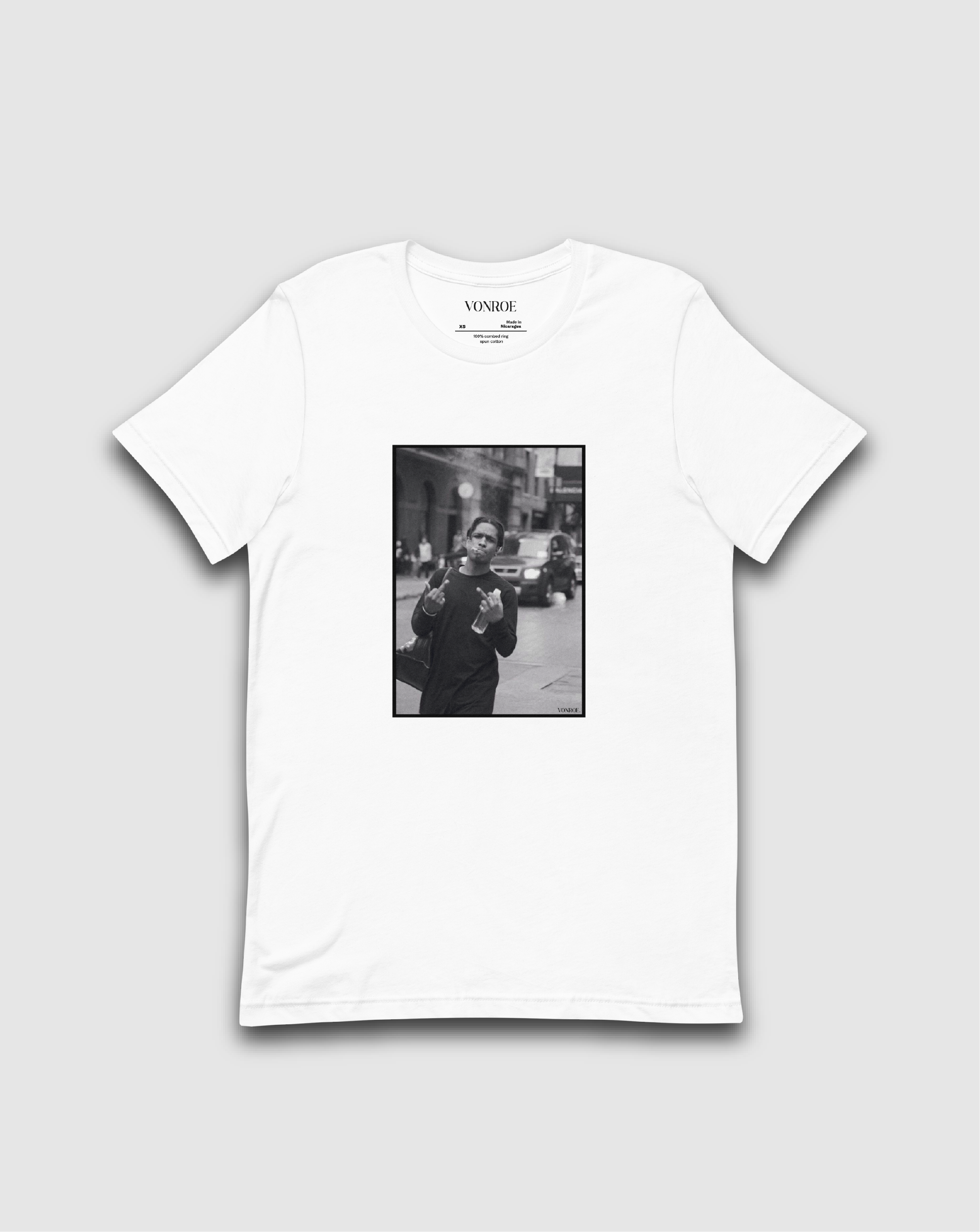 Asap rocky white t shirt hotsell