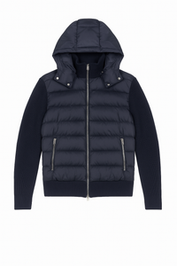 Vonroe Hooded Cardigan - Navy Blue