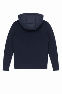 Vonroe Hooded Cardigan - Navy Blue