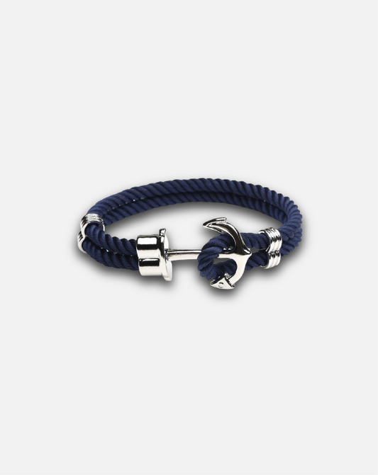 ANCHOR BRACELET - DARK BLUE